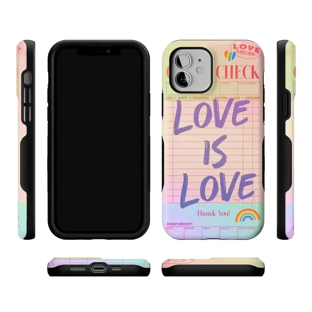 Flash Sale! Love is Love | Guest Check Pride Case  Dont Miss Out!