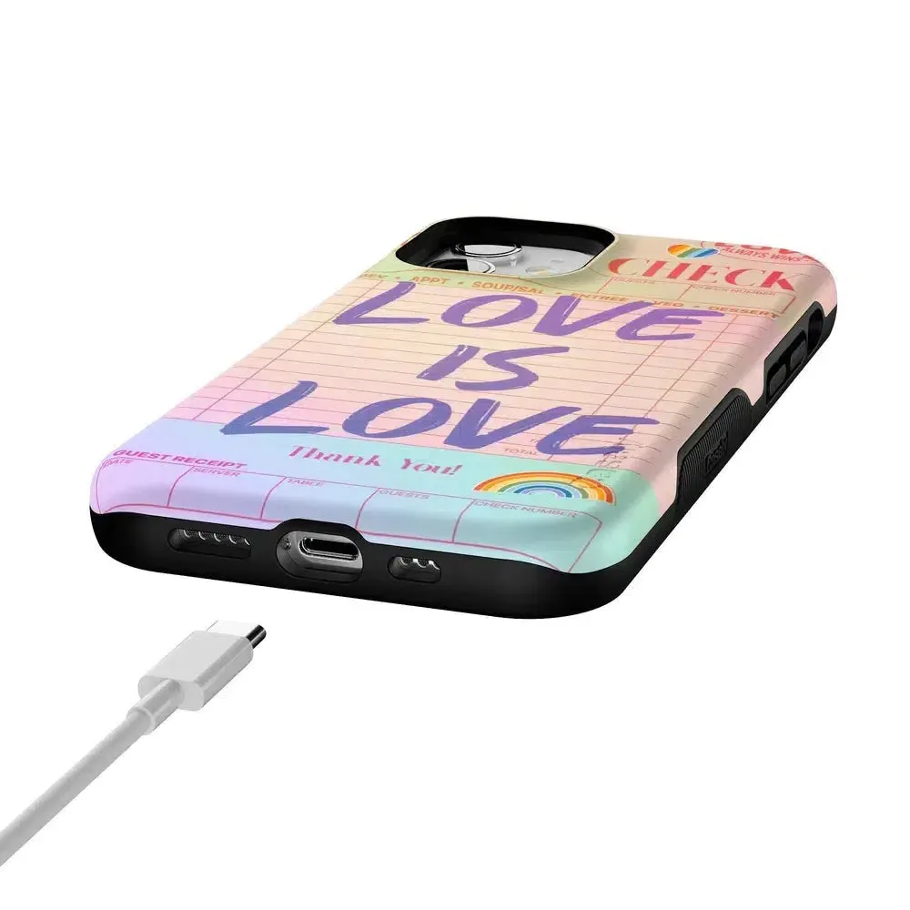 Flash Sale! Love is Love | Guest Check Pride Case  Dont Miss Out!