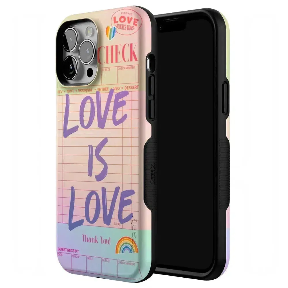 Flash Sale! Love is Love | Guest Check Pride Case  Dont Miss Out!