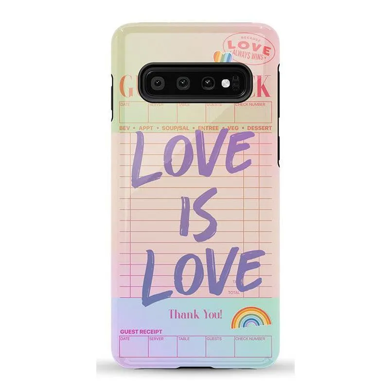 Flash Sale! Love is Love | Guest Check Pride Case  Dont Miss Out!