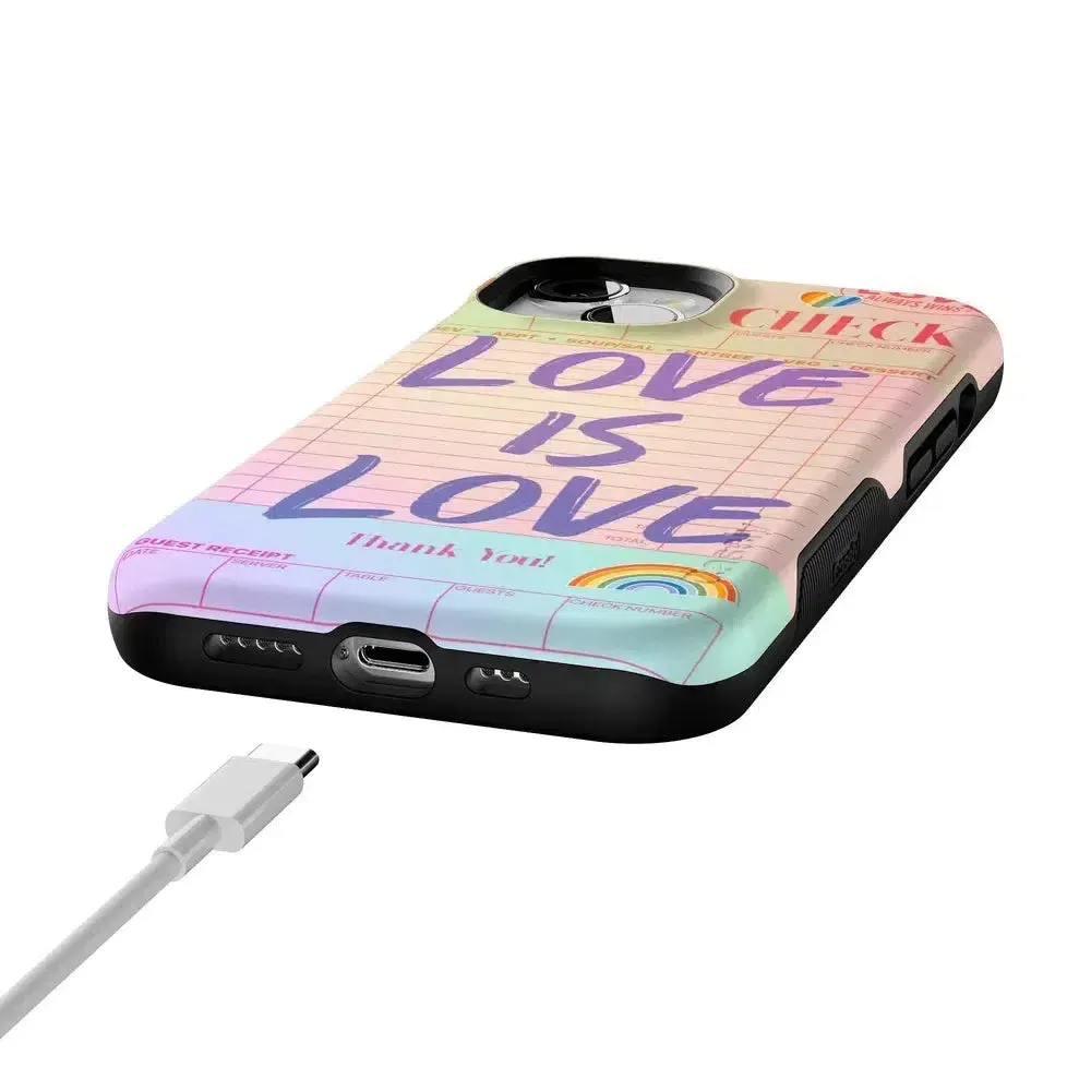 Flash Sale! Love is Love | Guest Check Pride Case  Dont Miss Out!