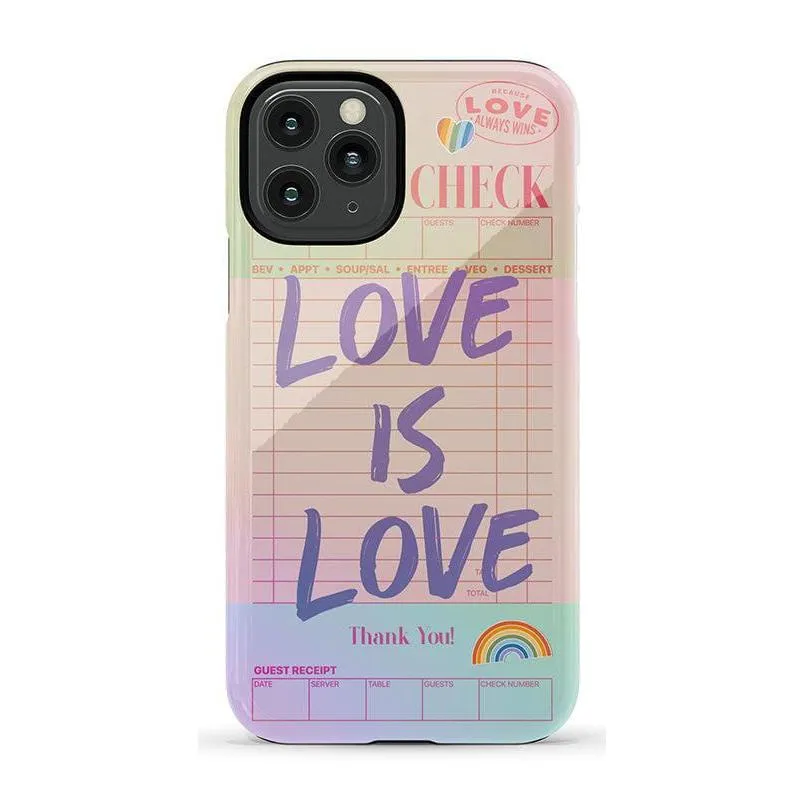 Flash Sale! Love is Love | Guest Check Pride Case  Dont Miss Out!