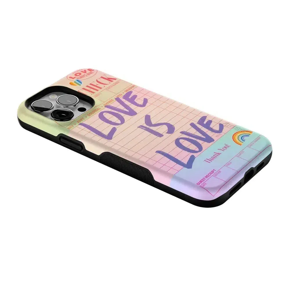 Flash Sale! Love is Love | Guest Check Pride Case  Dont Miss Out!