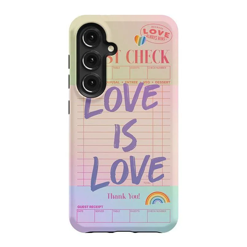 Flash Sale! Love is Love | Guest Check Pride Case  Dont Miss Out!