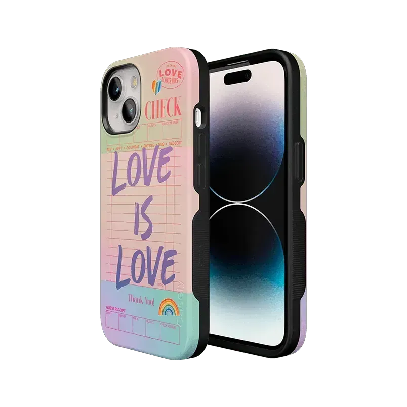 Flash Sale! Love is Love | Guest Check Pride Case  Dont Miss Out!