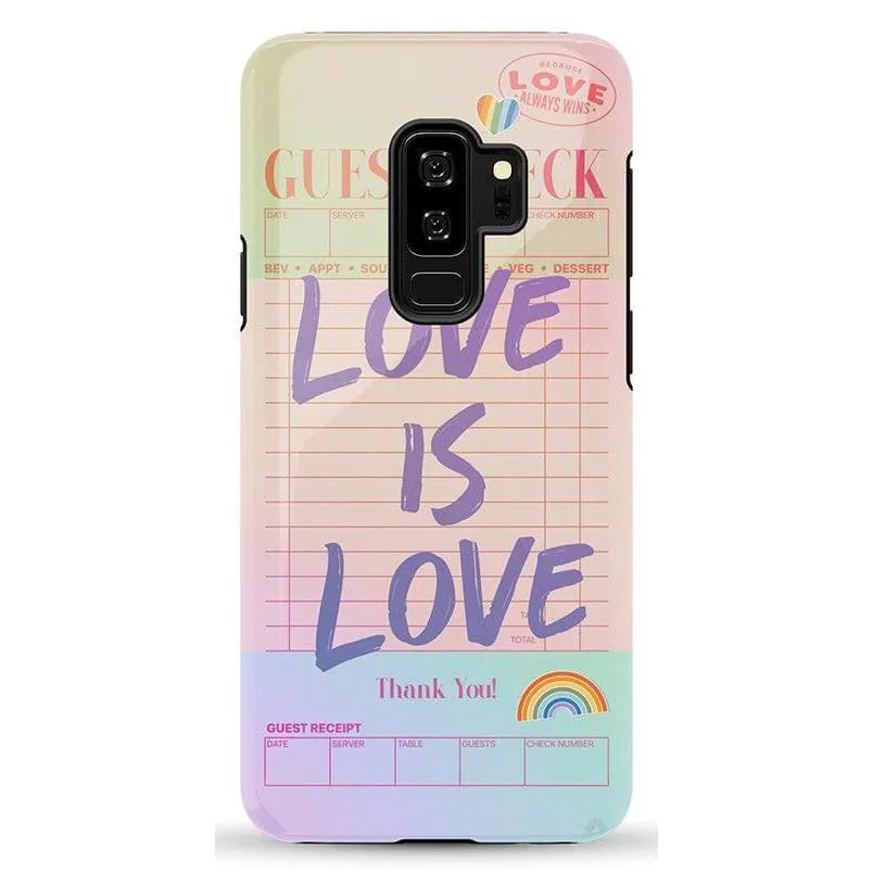 Flash Sale! Love is Love | Guest Check Pride Case  Dont Miss Out!