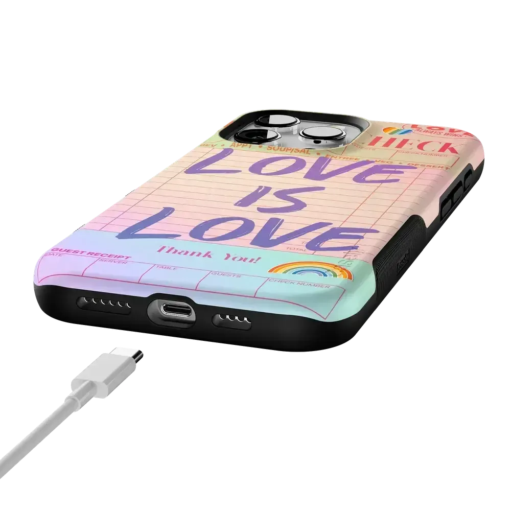 Flash Sale! Love is Love | Guest Check Pride Case  Dont Miss Out!