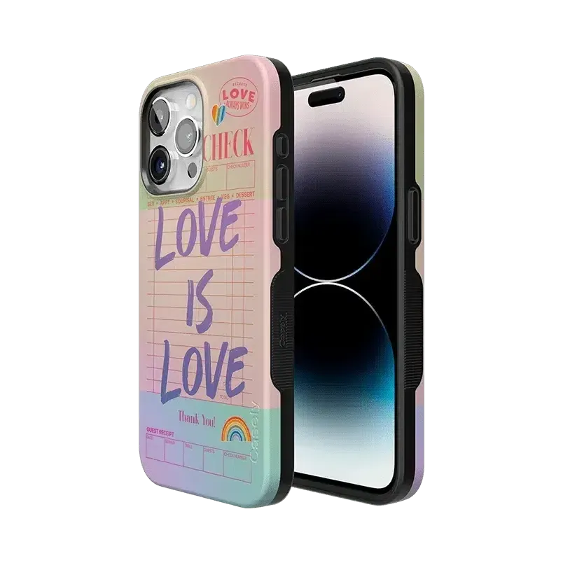 Flash Sale! Love is Love | Guest Check Pride Case  Dont Miss Out!