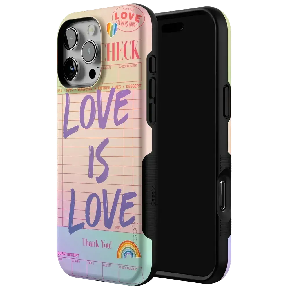 Flash Sale! Love is Love | Guest Check Pride Case  Dont Miss Out!