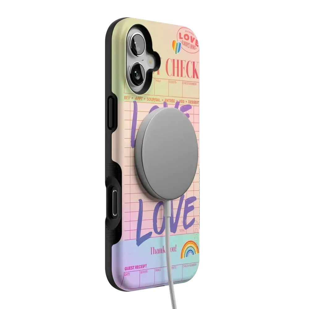Flash Sale! Love is Love | Guest Check Pride Case  Dont Miss Out!