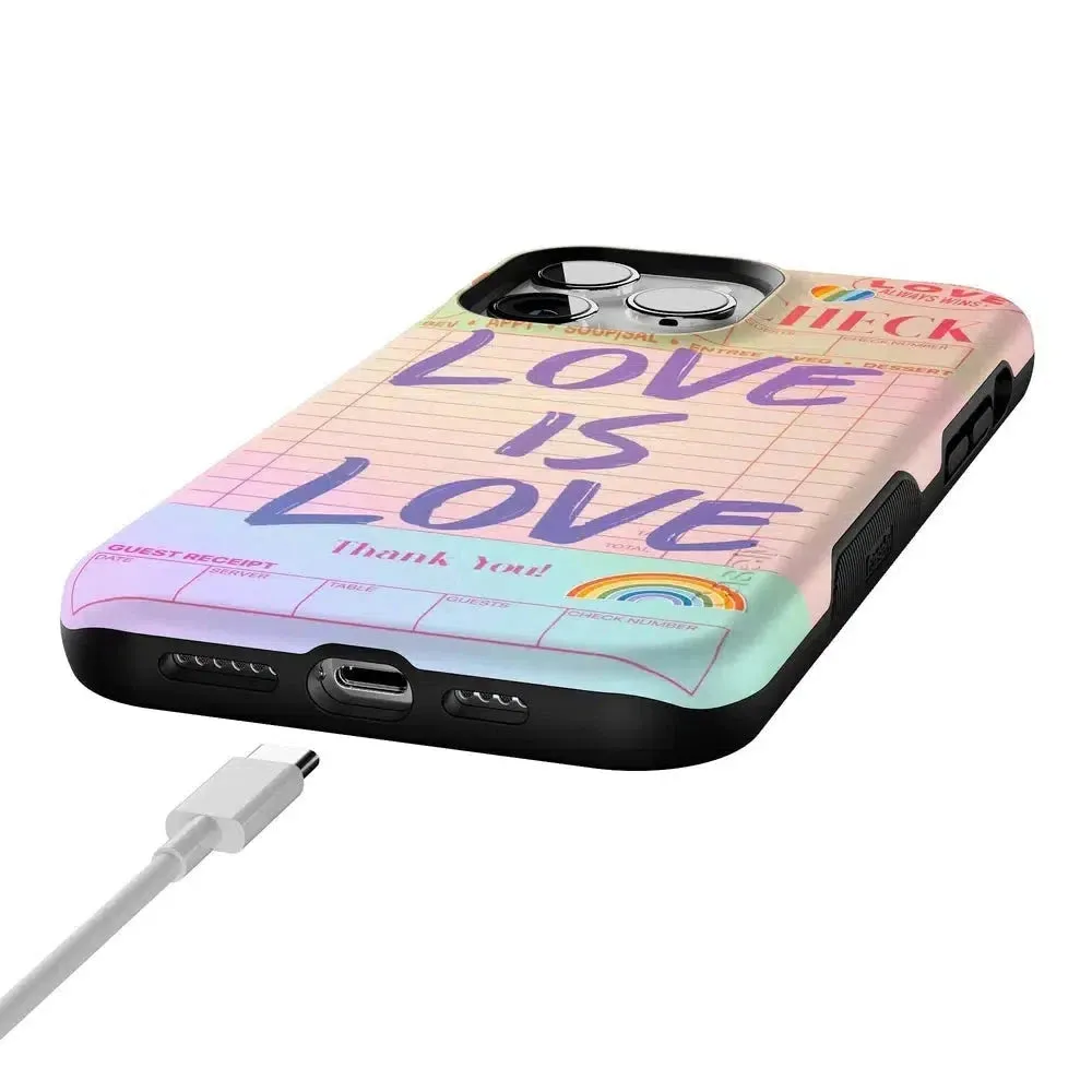 Flash Sale! Love is Love | Guest Check Pride Case  Dont Miss Out!