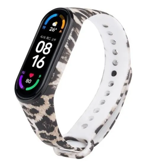 Flash Sale! Lucky Leopard Xiaomi Mi Band 5/6 Strap  Limited Availability!
