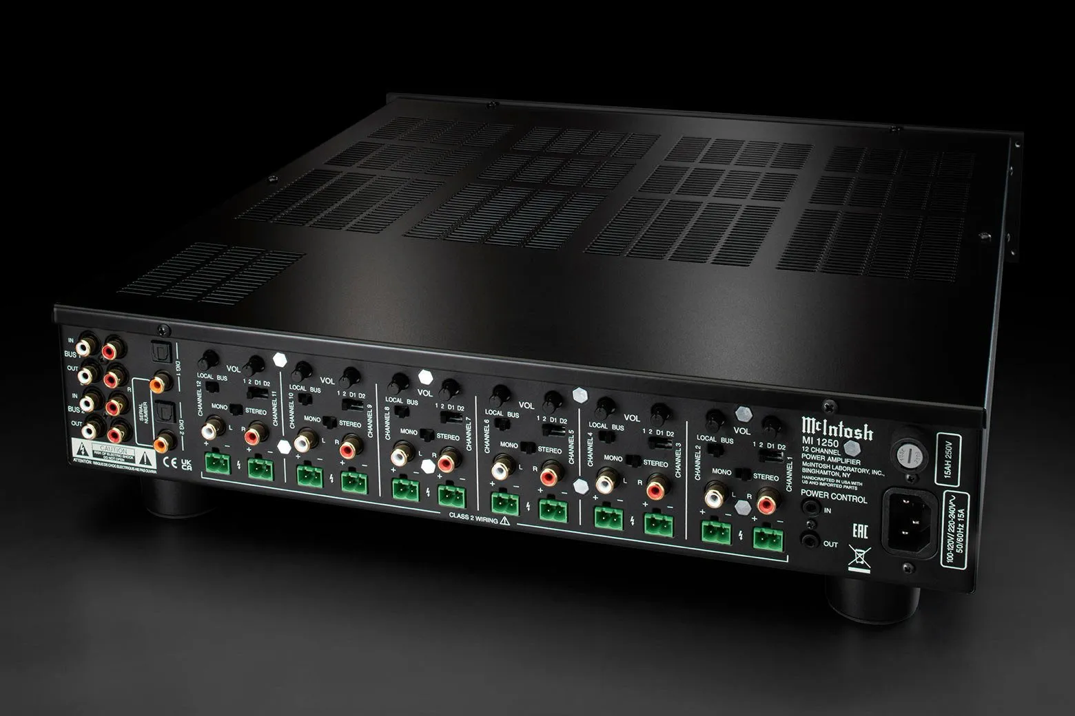 Flash Sale McIntosh MI1250 - 12-Channel Digital Amplifier  Almost Sold Out!