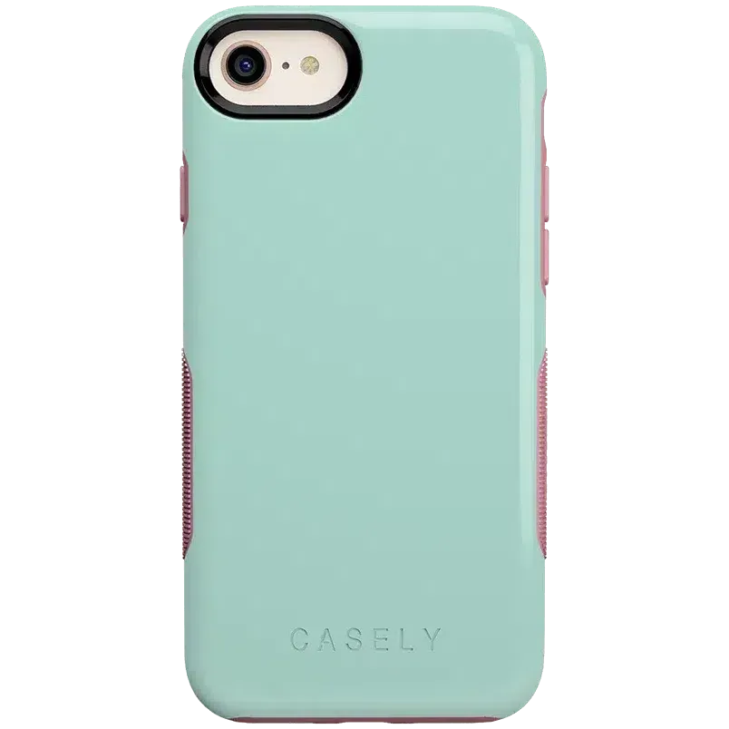Flash Sale! Mint Green on Pink | Ultra-Protective Bold Case  Ends Soon!