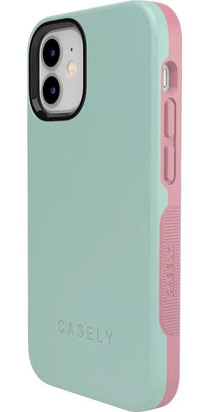 Flash Sale! Mint Green on Pink | Ultra-Protective Bold Case  Ends Soon!