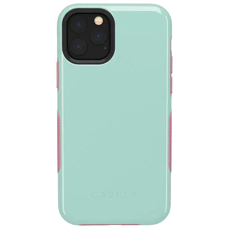 Flash Sale! Mint Green on Pink | Ultra-Protective Bold Case  Ends Soon!