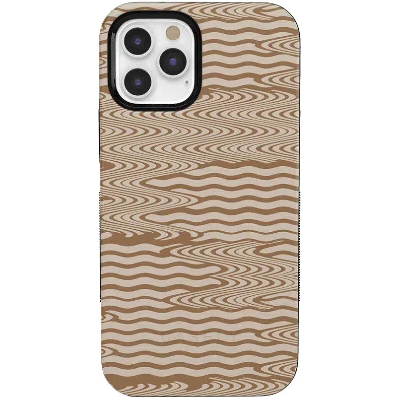 Flash Sale Mocha Ripple | Brown Waves Case  Today Only!