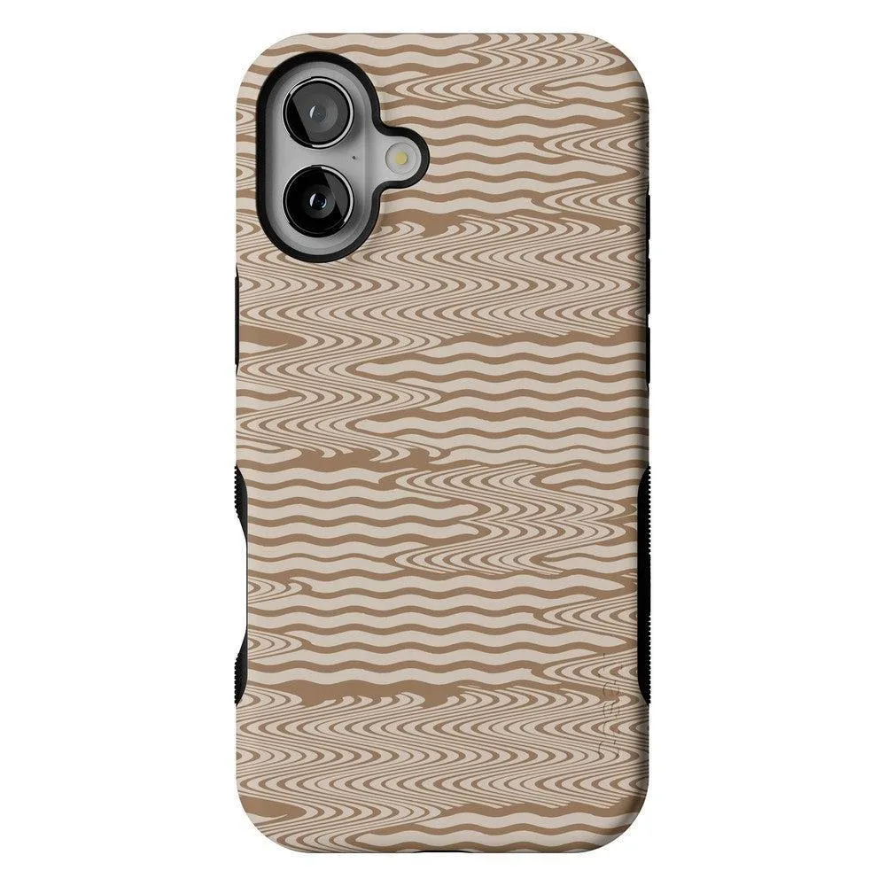 Flash Sale Mocha Ripple | Brown Waves Case  Today Only!