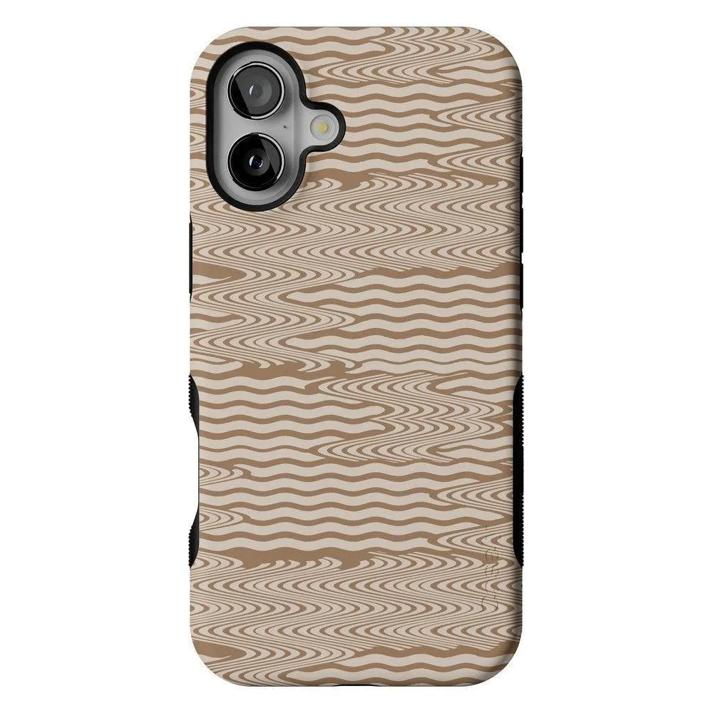 Flash Sale Mocha Ripple | Brown Waves Case  Today Only!