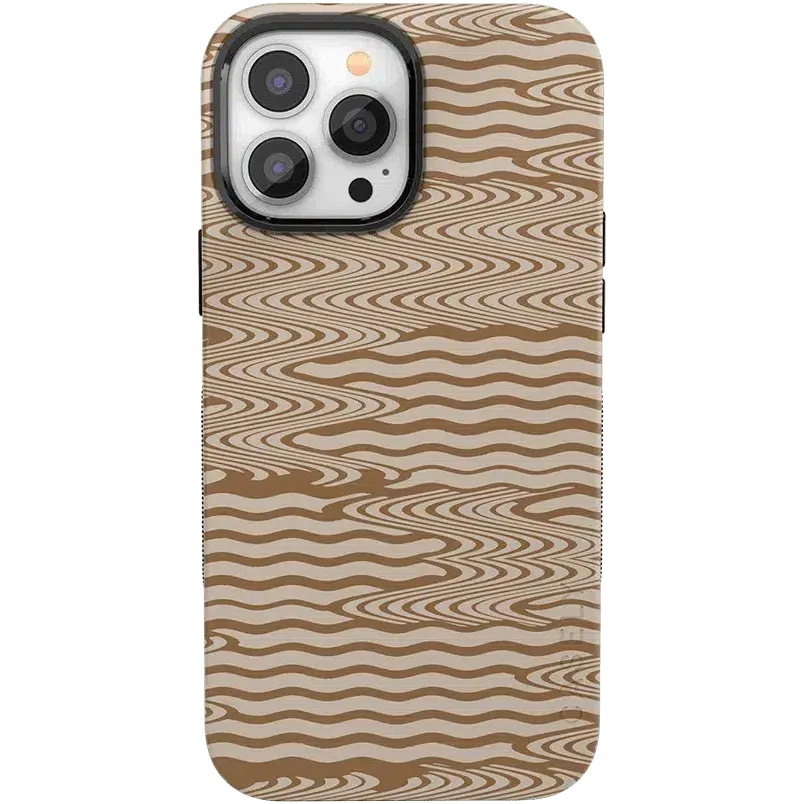 Flash Sale Mocha Ripple | Brown Waves Case  Today Only!