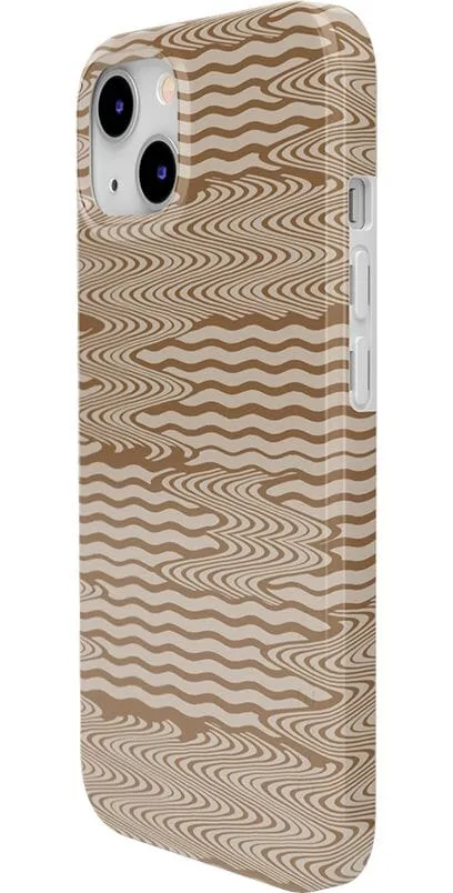 Flash Sale Mocha Ripple | Brown Waves Case  Today Only!