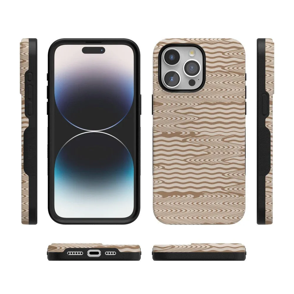 Flash Sale Mocha Ripple | Brown Waves Case  Today Only!