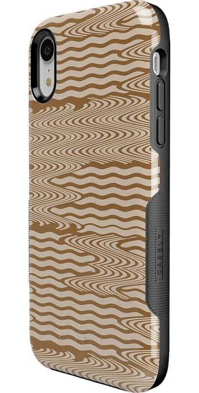 Flash Sale Mocha Ripple | Brown Waves Case  Today Only!
