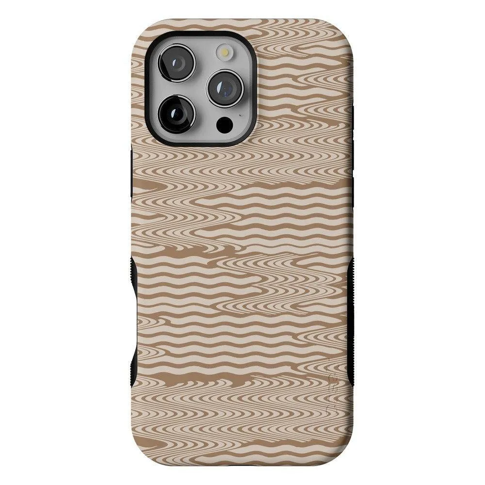 Flash Sale Mocha Ripple | Brown Waves Case  Today Only!
