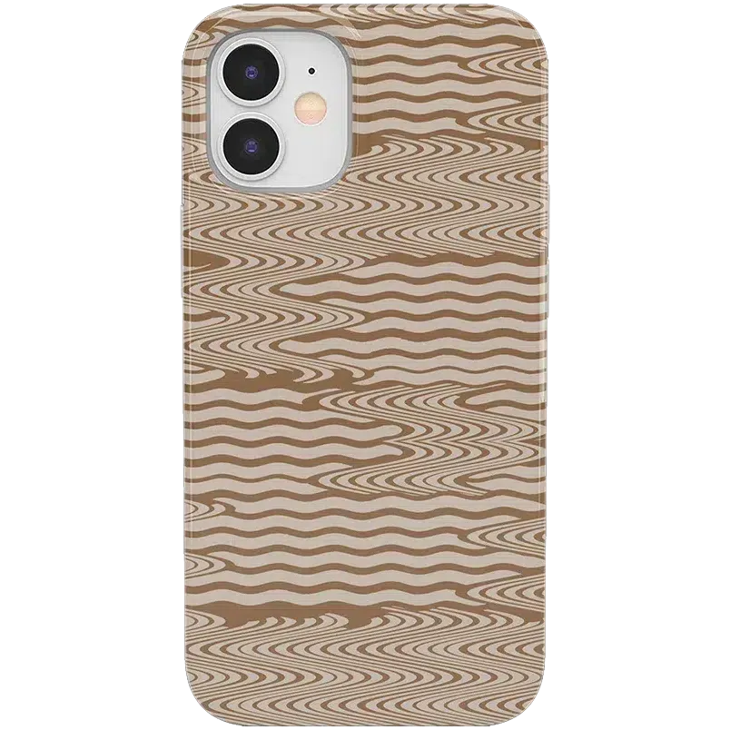 Flash Sale Mocha Ripple | Brown Waves Case  Today Only!