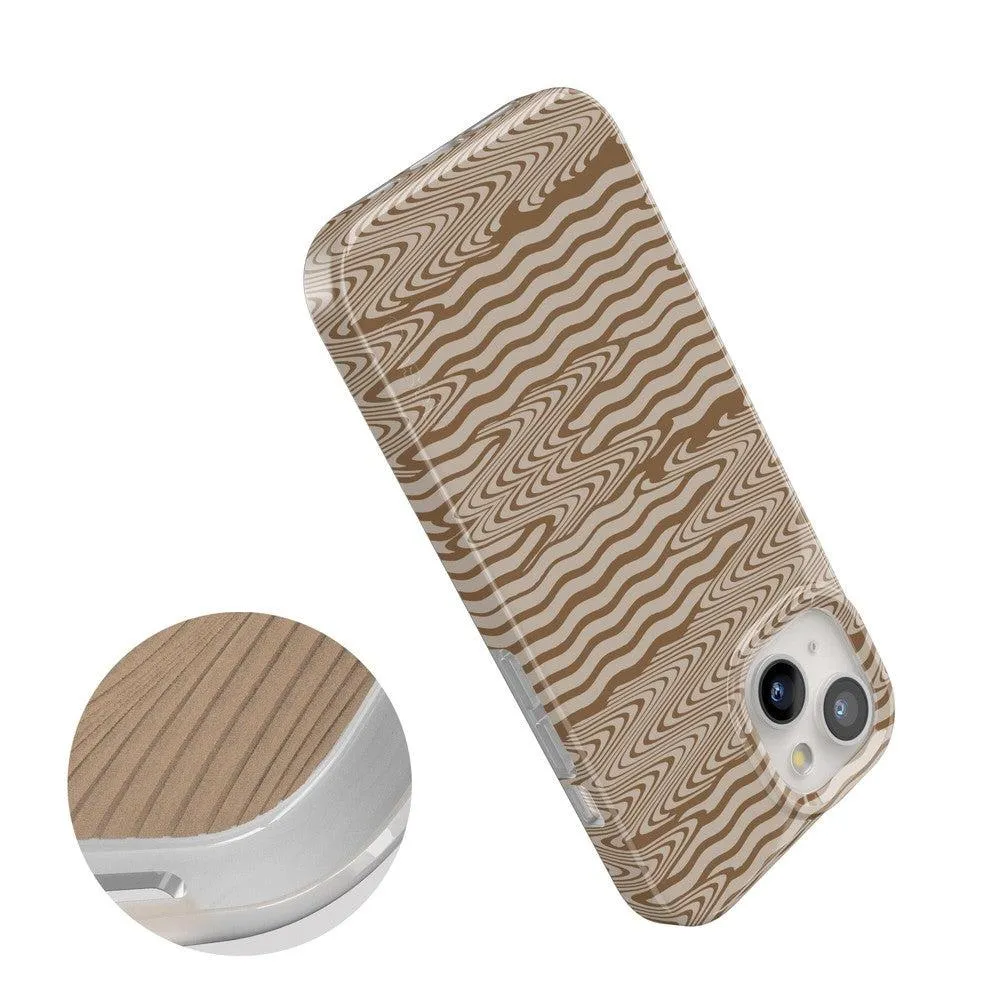 Flash Sale Mocha Ripple | Brown Waves Case  Today Only!