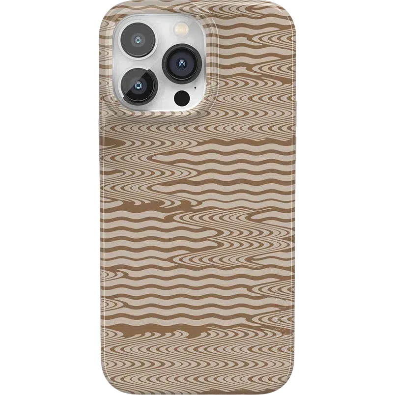 Flash Sale Mocha Ripple | Brown Waves Case  Today Only!