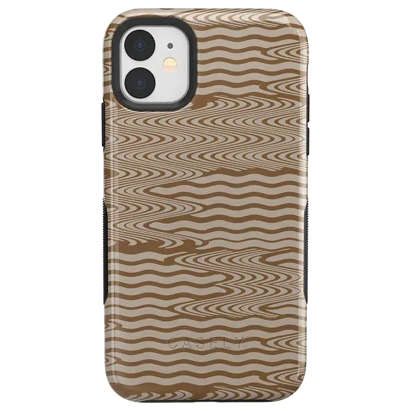 Flash Sale Mocha Ripple | Brown Waves Case  Today Only!