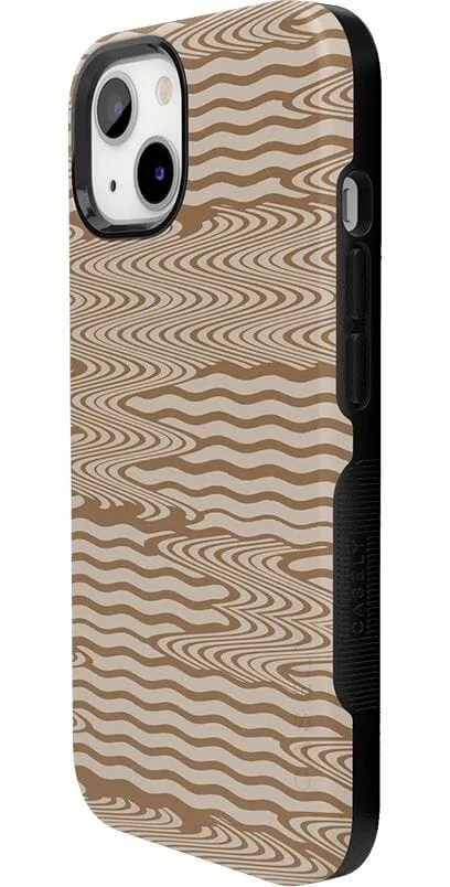Flash Sale Mocha Ripple | Brown Waves Case  Today Only!