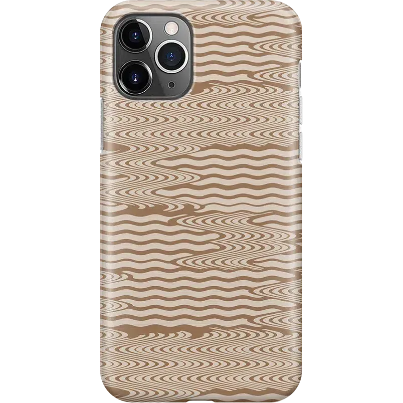 Flash Sale Mocha Ripple | Brown Waves Case  Today Only!