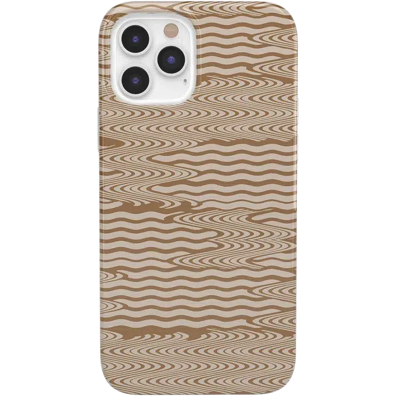 Flash Sale Mocha Ripple | Brown Waves Case  Today Only!