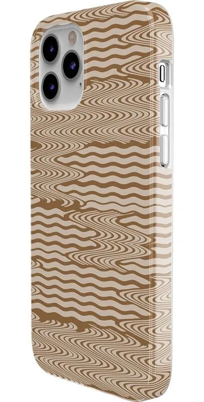 Flash Sale Mocha Ripple | Brown Waves Case  Today Only!