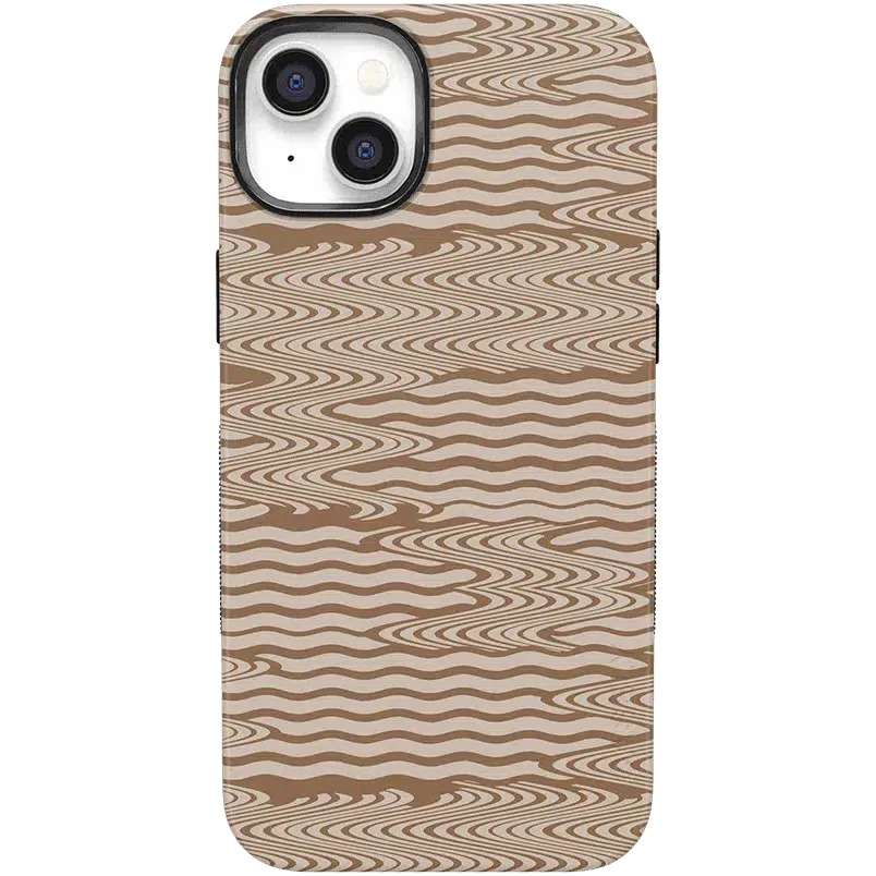 Flash Sale Mocha Ripple | Brown Waves Case  Today Only!