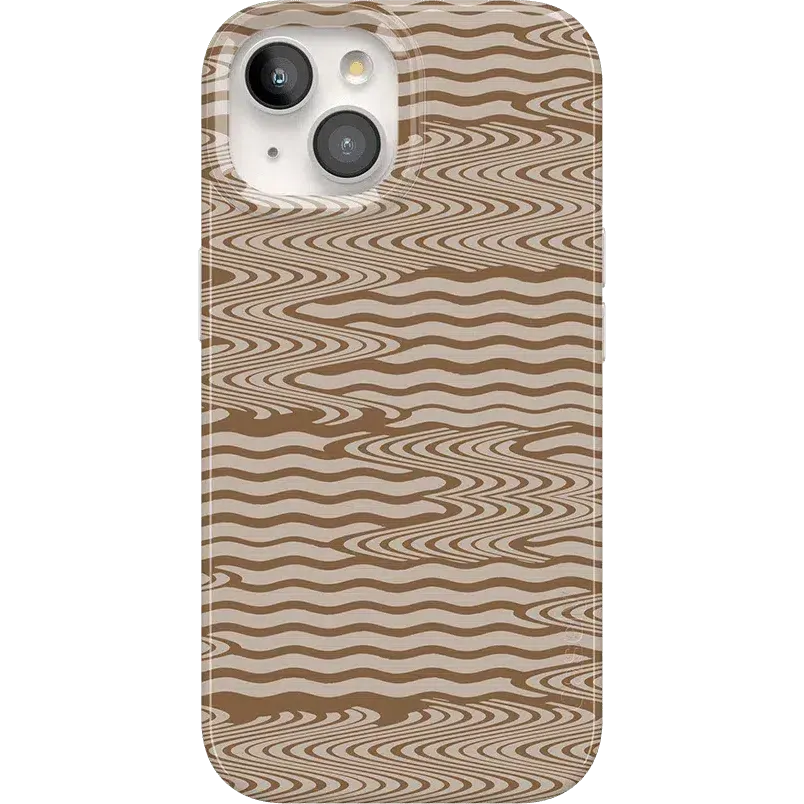 Flash Sale Mocha Ripple | Brown Waves Case  Today Only!