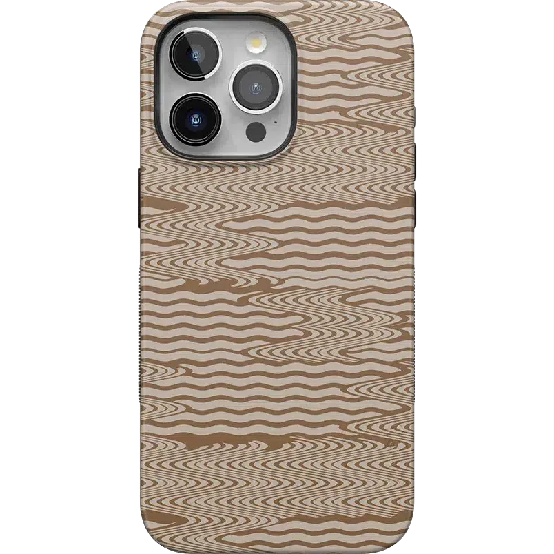 Flash Sale Mocha Ripple | Brown Waves Case  Today Only!