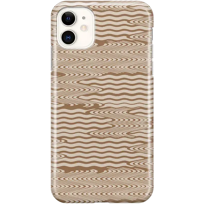 Flash Sale Mocha Ripple | Brown Waves Case  Today Only!