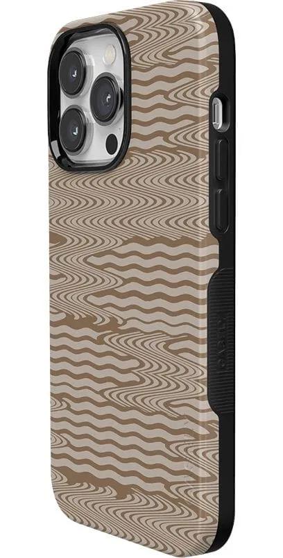 Flash Sale Mocha Ripple | Brown Waves Case  Today Only!