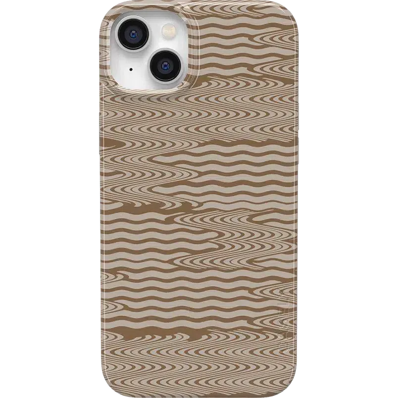 Flash Sale Mocha Ripple | Brown Waves Case  Today Only!