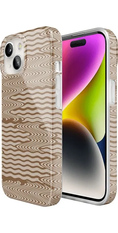 Flash Sale Mocha Ripple | Brown Waves Case  Today Only!