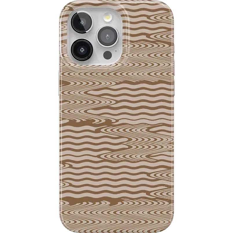 Flash Sale Mocha Ripple | Brown Waves Case  Today Only!