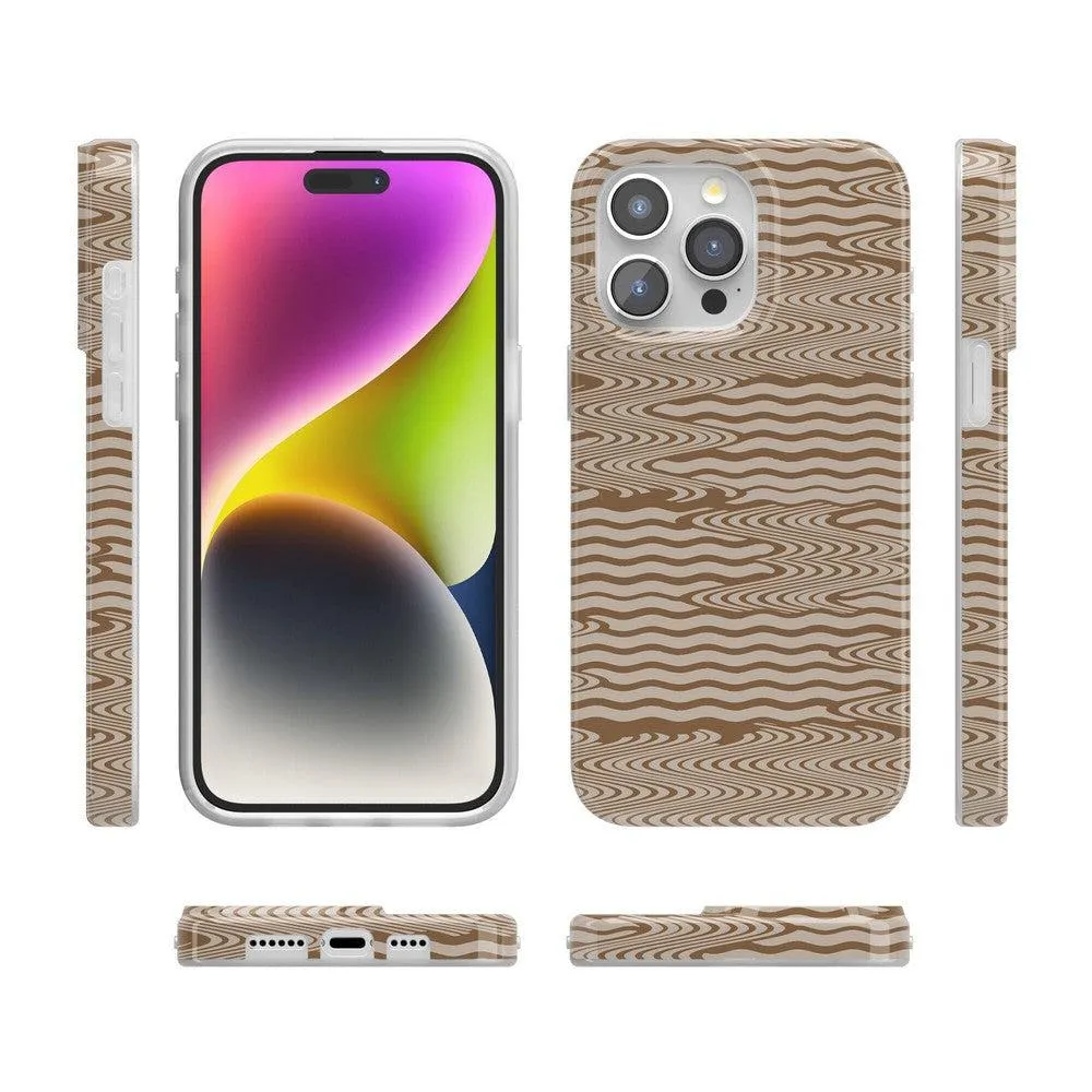 Flash Sale Mocha Ripple | Brown Waves Case  Today Only!
