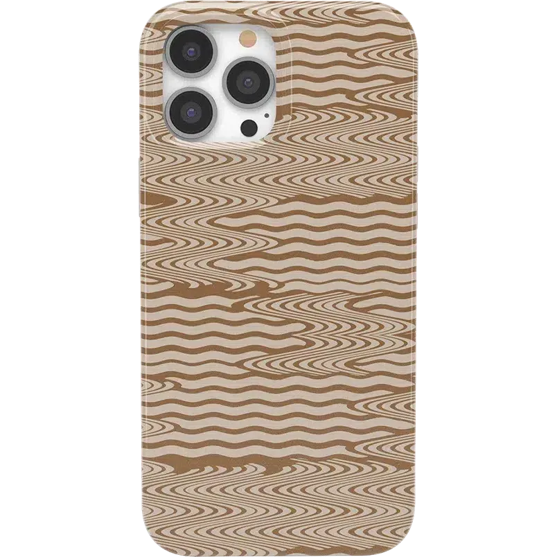 Flash Sale Mocha Ripple | Brown Waves Case  Today Only!