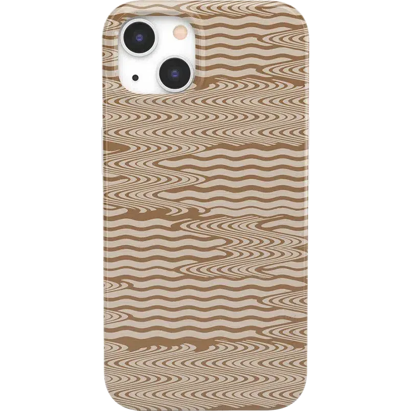 Flash Sale Mocha Ripple | Brown Waves Case  Today Only!