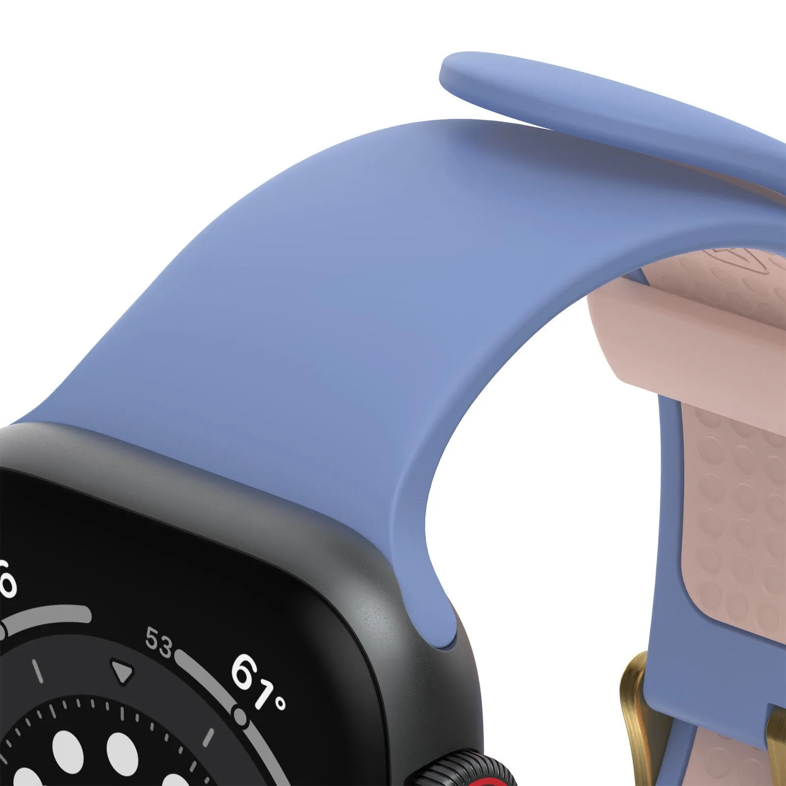 Flash Sale! Otterbox Apple Watch Silicone Strap (Lilac/Beige)  Going Fast!