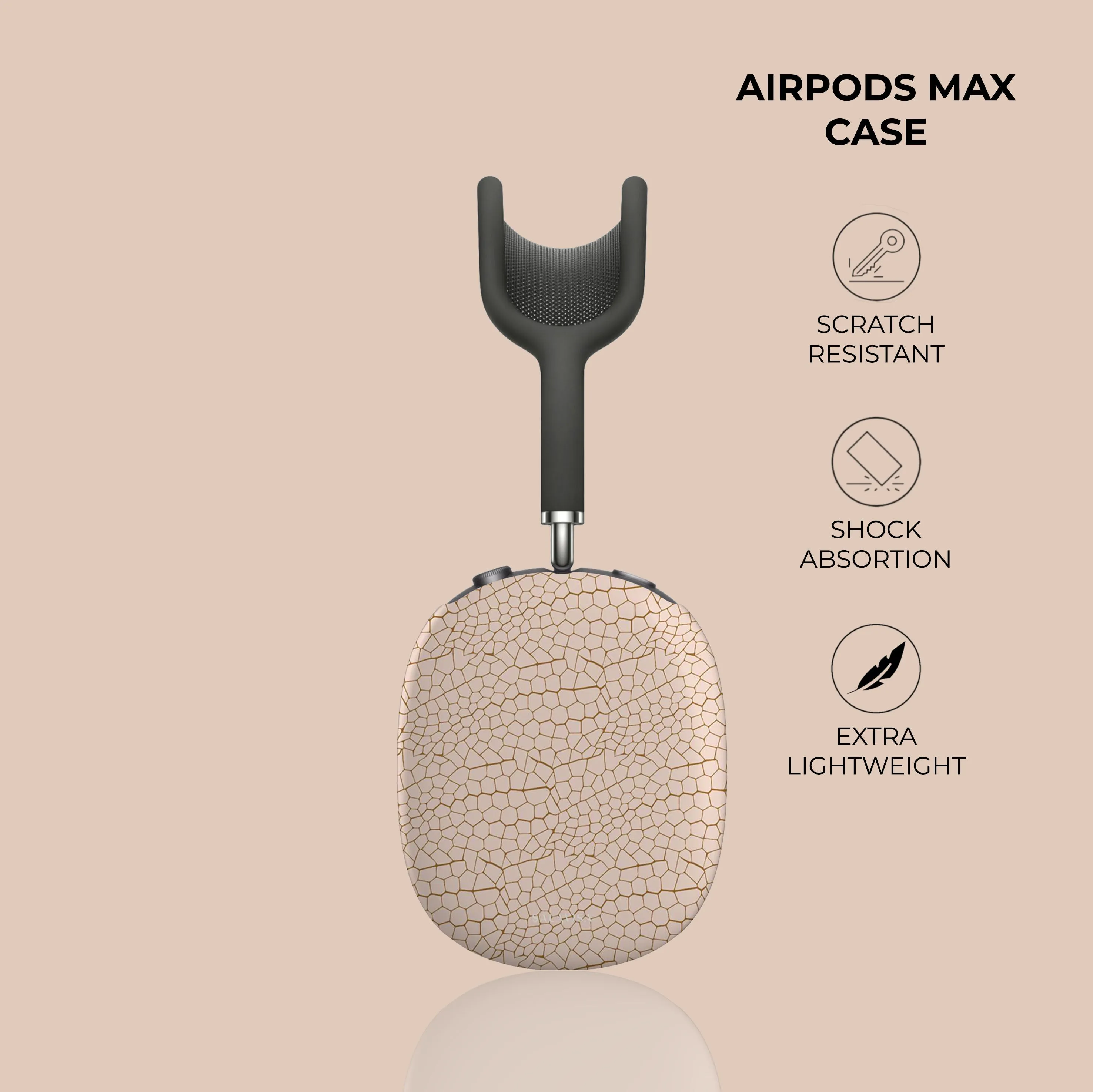 Flash Sale! Pink Reptile AirPods Max Case  Ends Soon!