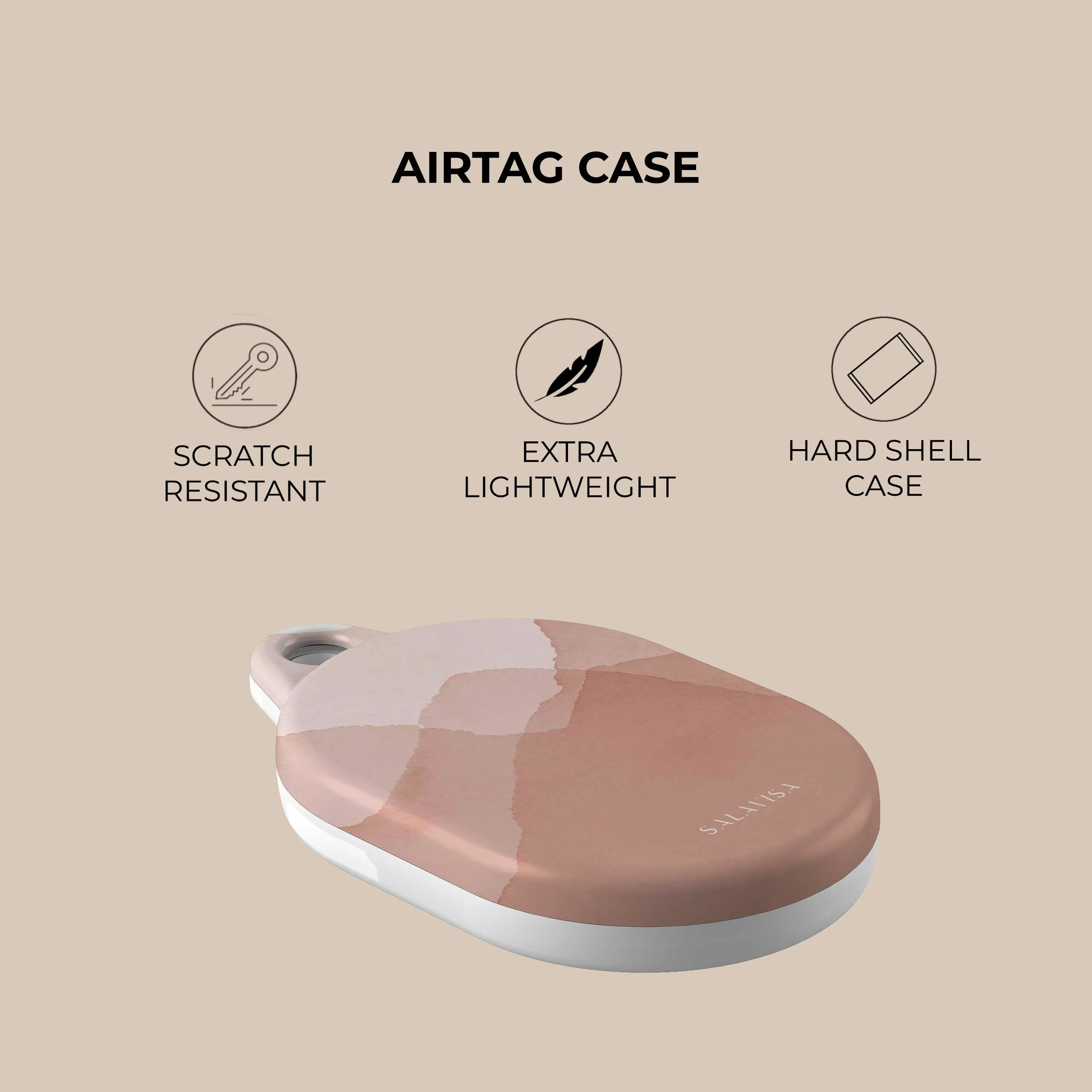 Flash Sale Pink Waves AirTag Holder  Almost Sold Out!